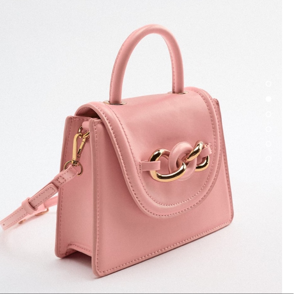 Zara chain mini city bag